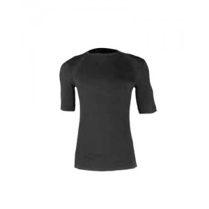 Kapriol MAGLIETTE TERMICHE, Ανδρικό εσωθερμικό μπλουζάκι κοντομάνικο μαύρο 